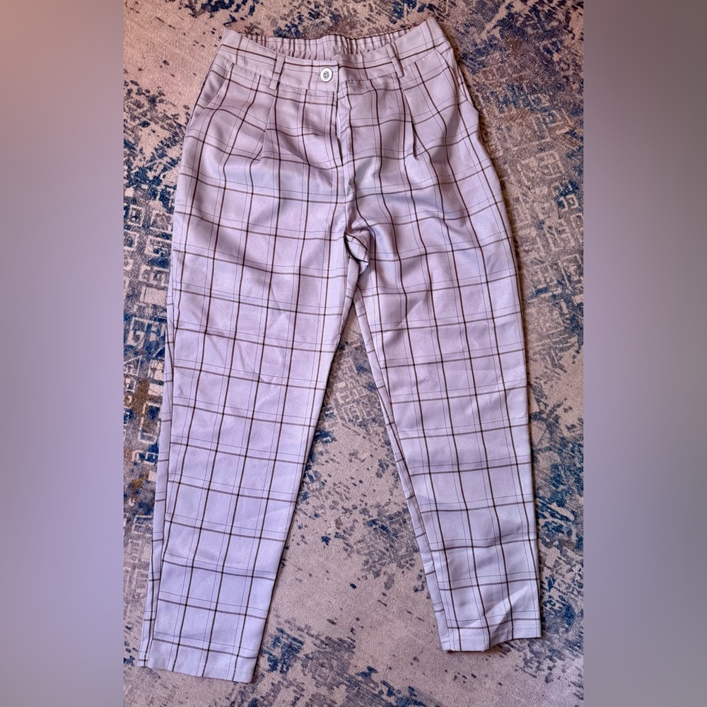 Grace Karin Gray Chinos Tailored Fit